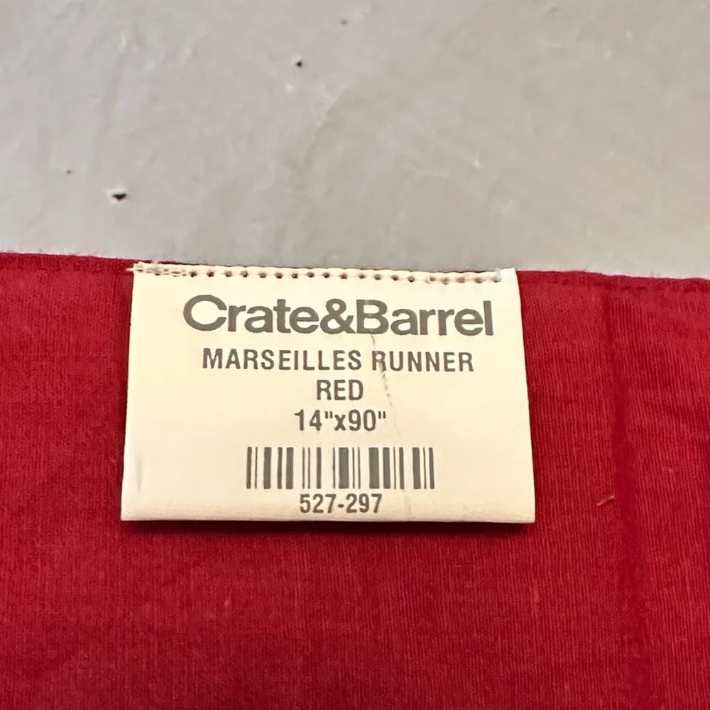 Crate and Barrel Elegant Holiday Table Runner